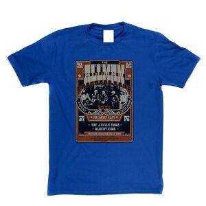 Allman Brothers T-Shirt Royal Blue